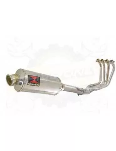 FZS1000 FZS 1000 FAZER Ligne complète & Silencieux Ovale En Inox 300mm