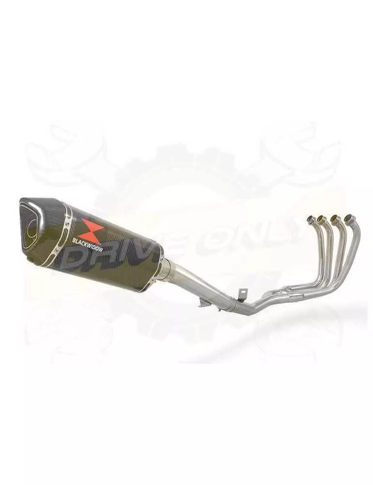 FZS600 FAZER 600 Ligne complète & Silencieux Hexagonale En Carbone 300mm