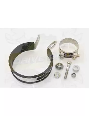 FZS600 FAZER 600 Tube de raccord et Silencieux Rond En Inox 200mm