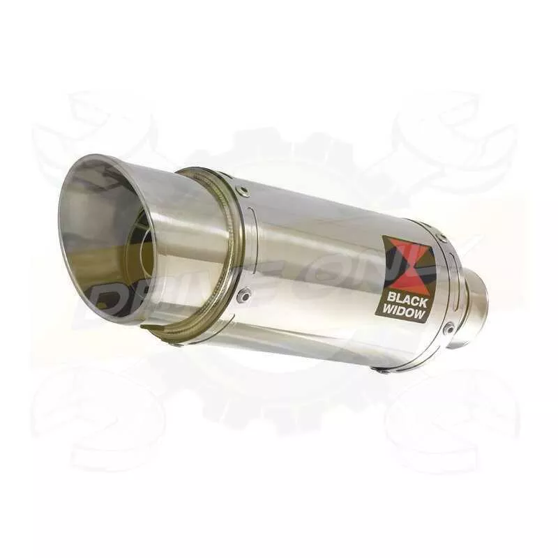Vespa GTS 125 4T 2007 - 2011 Ligne complète & Silencieux Rond En Inox 200mm