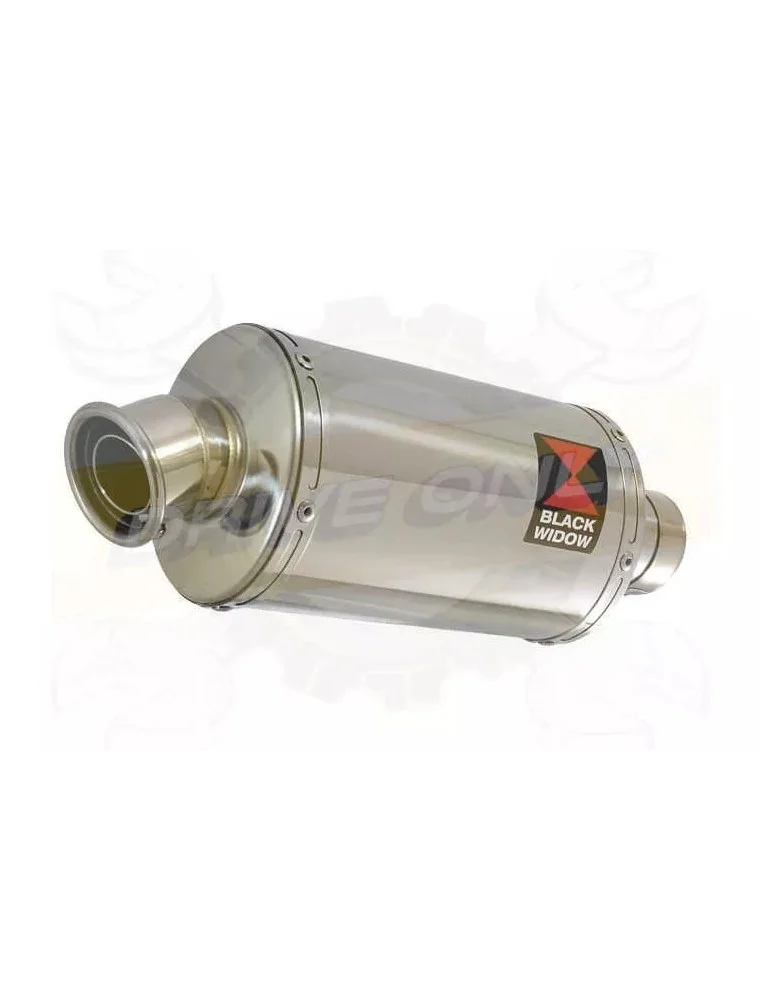 Vespa GTS 125 4T ie Super 2009 - 2016 Ligne complète & Silencieux Ovale En Inox 230mm