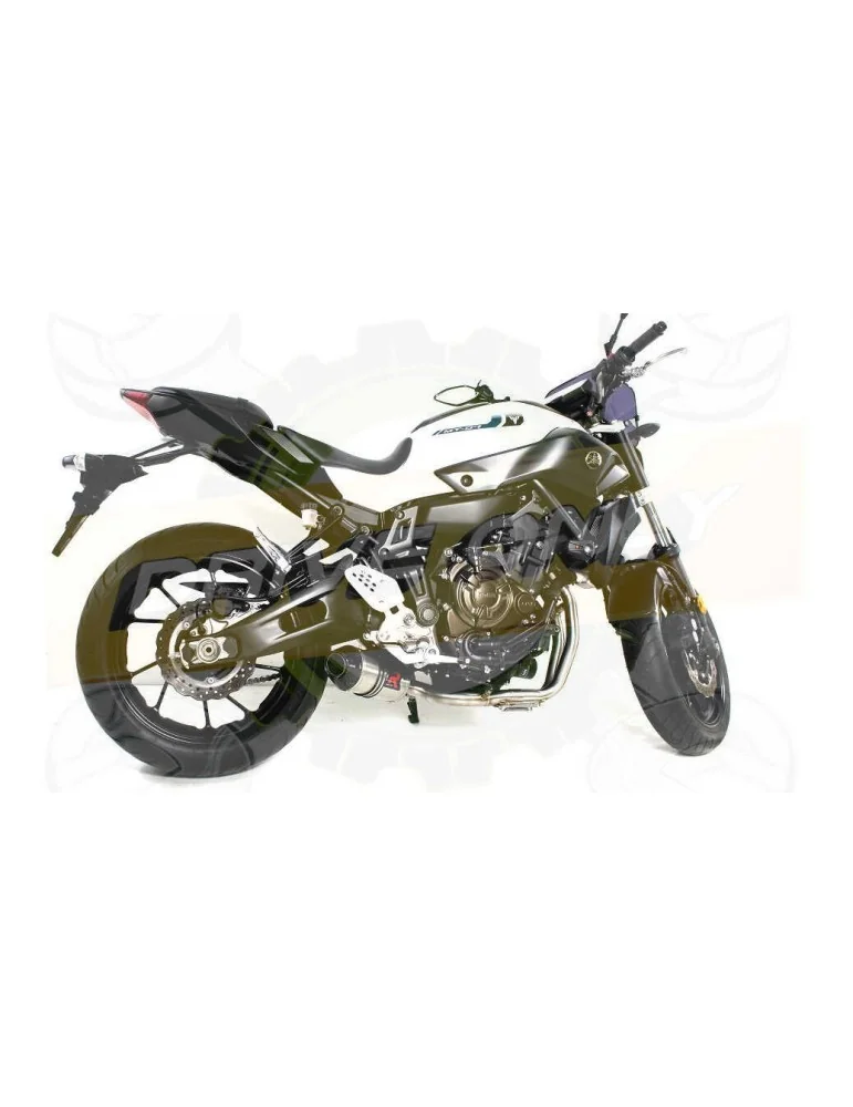 Silencieux sport Dominator : MT 07 2007 - 201x