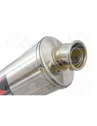 R850R ROADSTER exhaust Silencieux kit & Ovale Silencieux En Inox 230mm