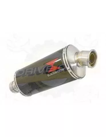 R850R ROADSTER exhaust tube de raccord et Ovale En Carbone Silencieux 300mm
