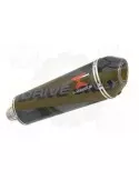 R1150 GS ADVENTURE exhaust tube de raccord et Ovale En Carbone Silencieux + carbon tip 400mm