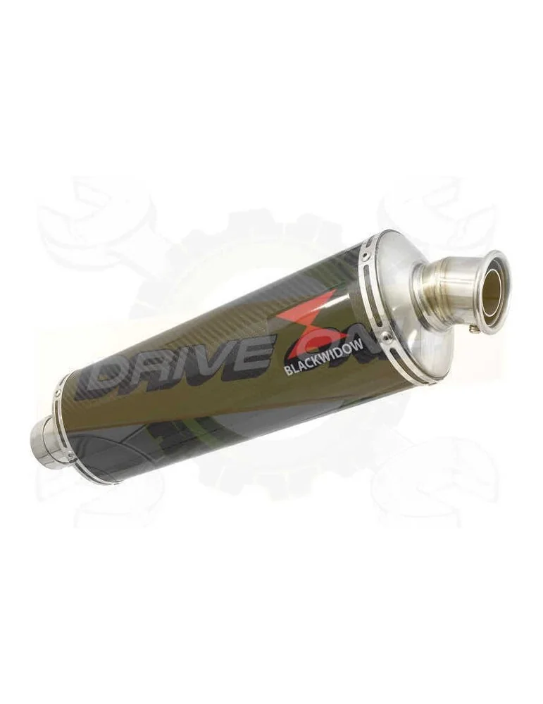 R1150 GS ADVENTURE exhaust tube de raccord et Ovale En Carbone Silencieux 400mm