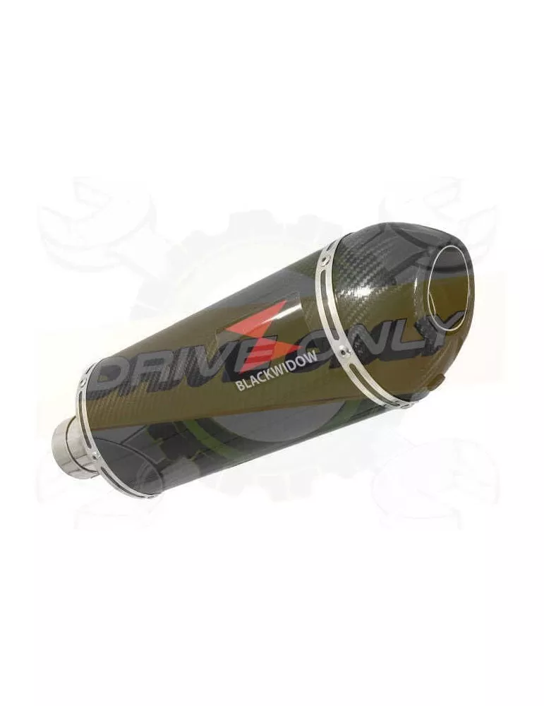 R1150 GS ADVENTURE exhaust tube de raccord et Ovale En Carbone Silencieux + carbon tip 300mm