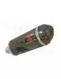 R1150 GS ADVENTURE exhaust tube de raccord et Ovale En Carbone Silencieux + carbon tip 300mm