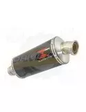 R1150 GS ADVENTURE exhaust tube de raccord et Ovale En Carbone Silencieux 300mm