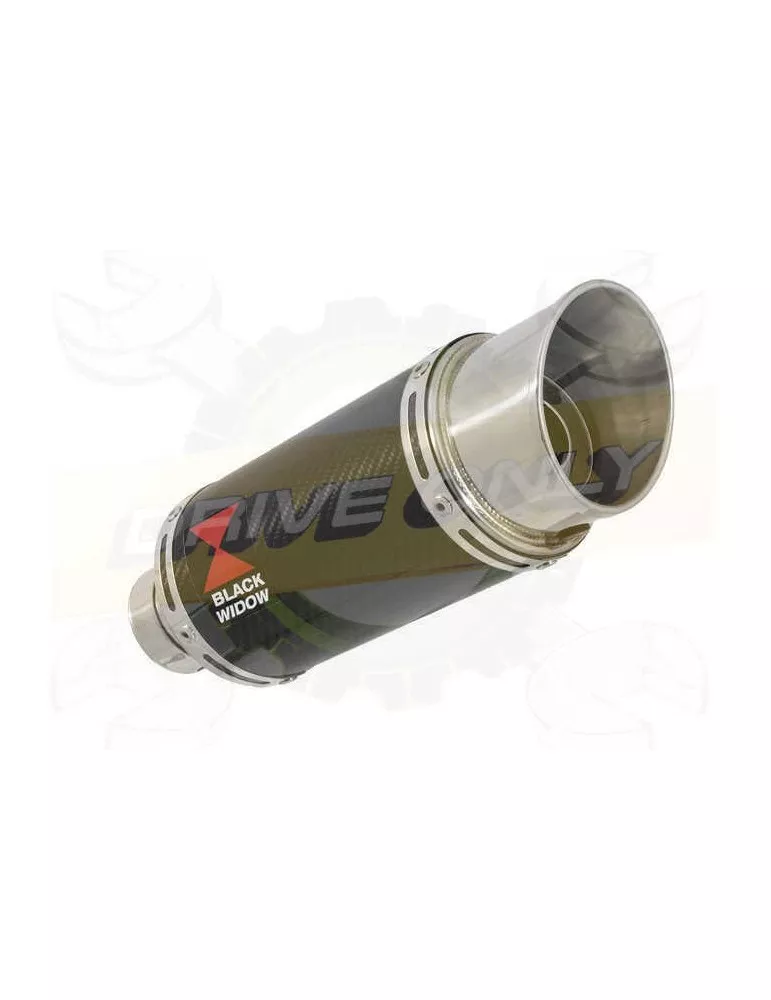 R850R ROADSTER tube de raccord et Rond En Carbone Silencieux 200mm
