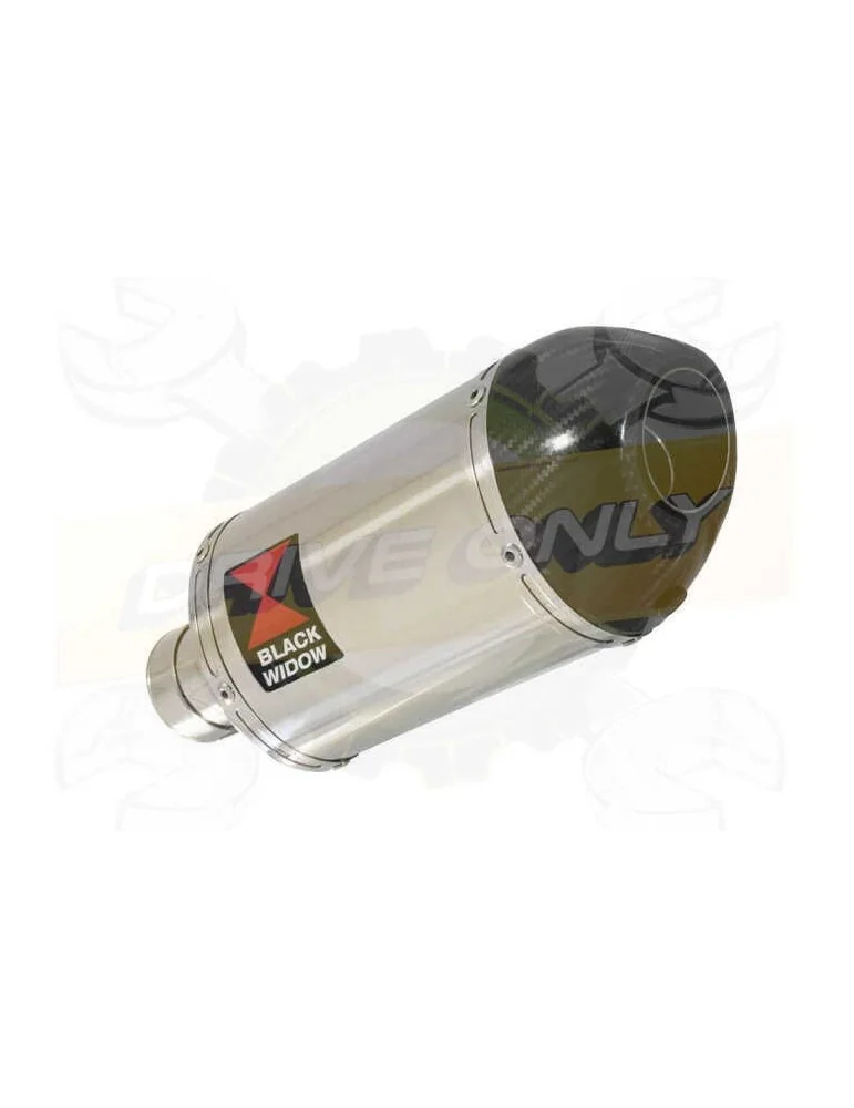 R850R ROADSTER tube de raccord et Ovale Silencieux En Inox + carbon 200mm