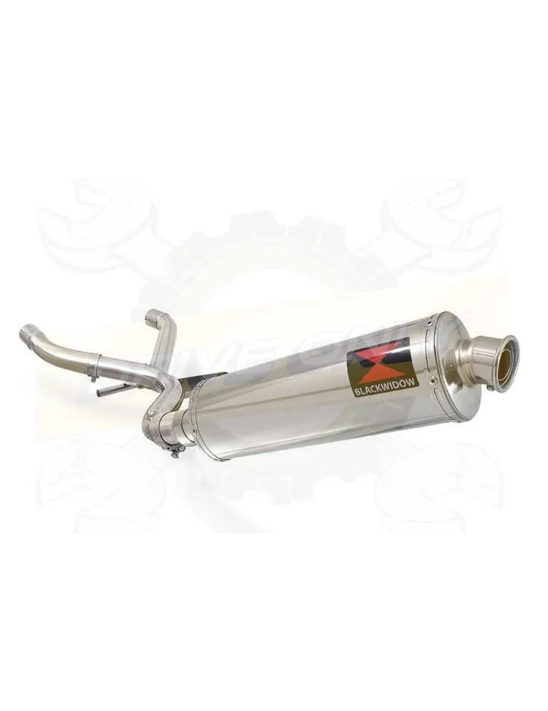 R1150 GS ADVENTURE Décatalyseur exhaust collector & Ovale Silencieux En Inox 400mm