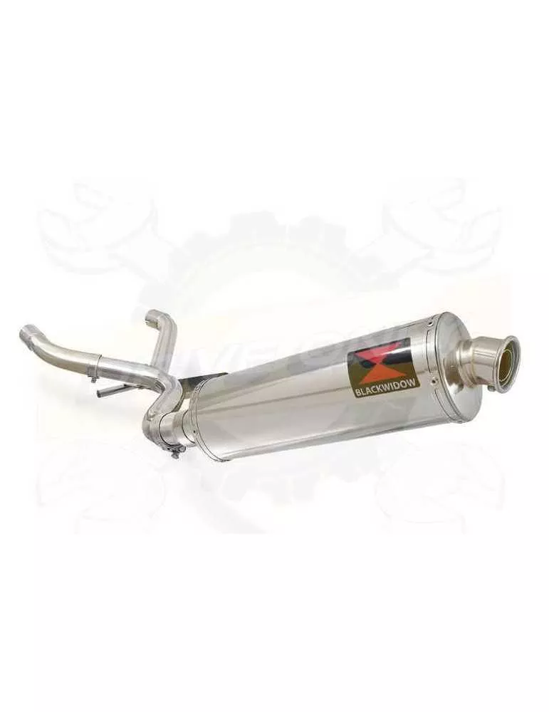 R1150 GS ADVENTURE Décatalyseur exhaust collector & Ovale Silencieux En Inox 400mm