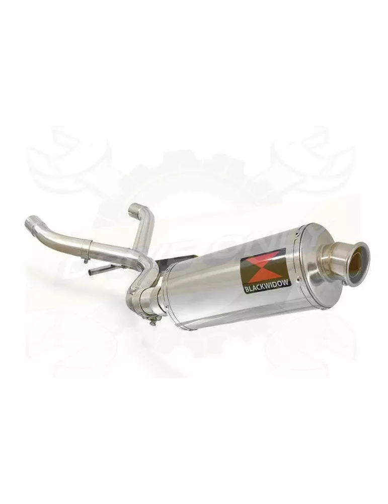 R1150 GS ADVENTURE Décatalyseur exhaust collector & Ovale Silencieux En Inox 300mm