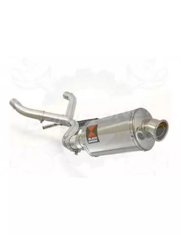 R1150 GS ADVENTURE Décatalyseur exhaust collector & Ovale Silencieux En Inox 230mm