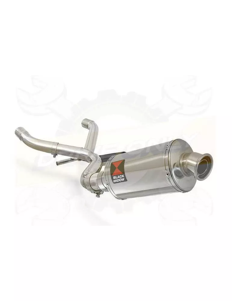 R1150 GS ADVENTURE Décatalyseur exhaust collector & Ovale Silencieux En Inox 230mm