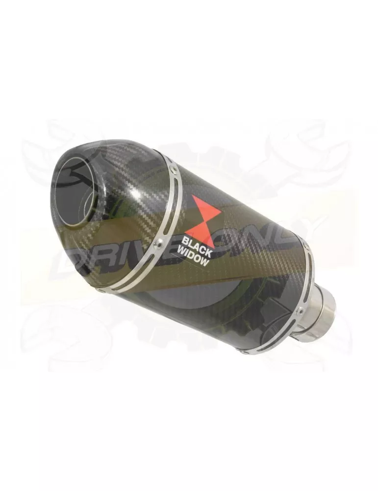 VFR800F VFR 800 1997-2003 (RC46) Ligne complètes & Ovale En Carbone Silencieux + Carbon Tip 200mm