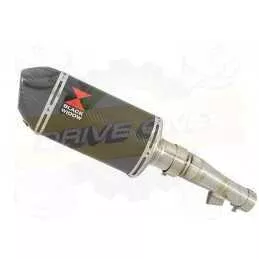 Honda NC 700 S (RC61) 2012-2014 Kit Silencieux: Silencieux Ovale Carbone 200mm + Carbone Tip