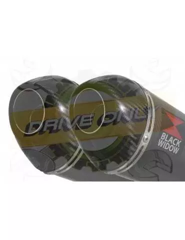 XT660Z TENERE 2008-2017 Tube de raccords & Silencieux Ovale En Carbone  200mm