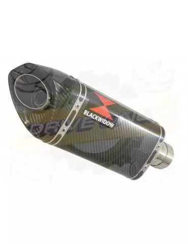 R6 YZF600 2017 2018 (RJ27) Race Decata Hi Level Ligne complète + Silencieux Tri-Ovale En Carbone 250mm