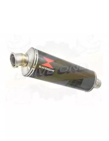 R6 YZF600 2017 -2018 (RJ27) Race Decata Passage Haut Ligne complète + Silencieux Ovale En Carbone 400mm