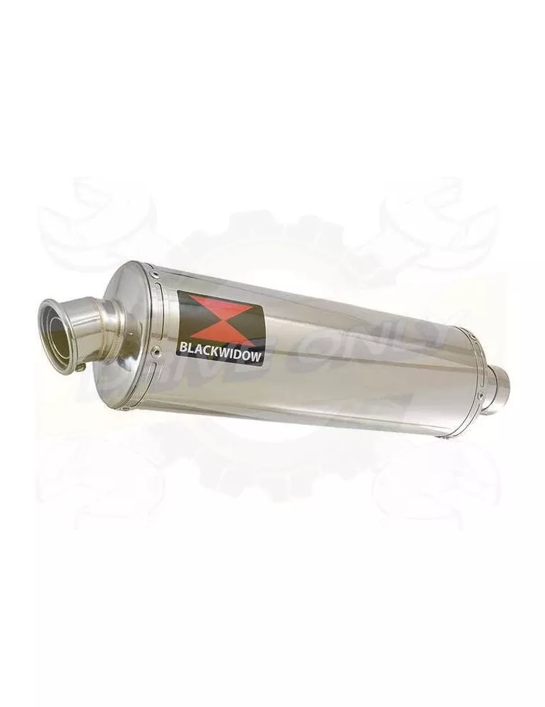 GSX1250FA GSX 1250 2010-2016 Refroidissement à Eau / Decata Ligne complète + Silencieux Ovale en Inox 400mm