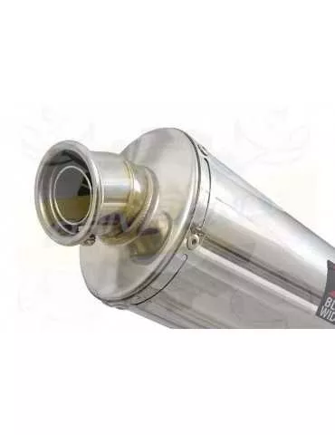 GSX1250FA GSX 1250 2010-2016 Refroidissement à Eau / Decata Ligne complète + Silencieux Ovale en Inox 230mm