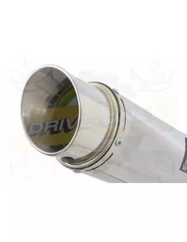 GSX1250FA GSX 1250 2010-2016 Refroidissement à Eau / Tube de raccord + Silencieux Rond en Inox 200mm