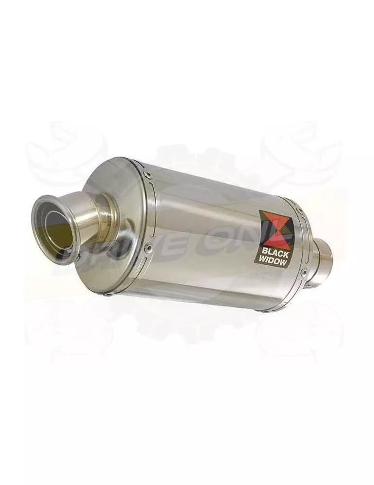 GSX1250FA GSX 1250 2010-2016 Refroidissement à Eau / Tube de raccord + Silencieux Ovale en Inox 230mm