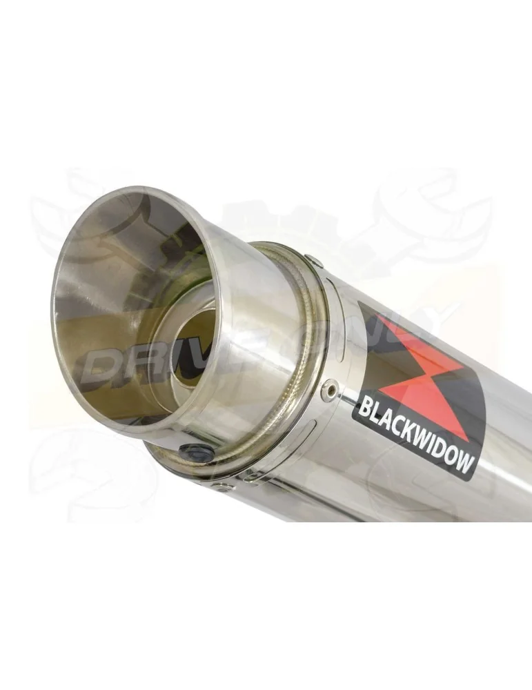 GSX1200 INAZUMA Tube de raccord et Silencieux Rond GP Style En Inox 360mm