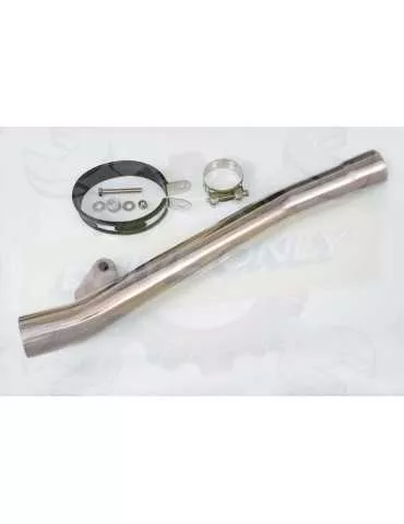GSX1200 Inazuma Tube de raccord et Silencieux GP Rond Noir En Inox 360mm