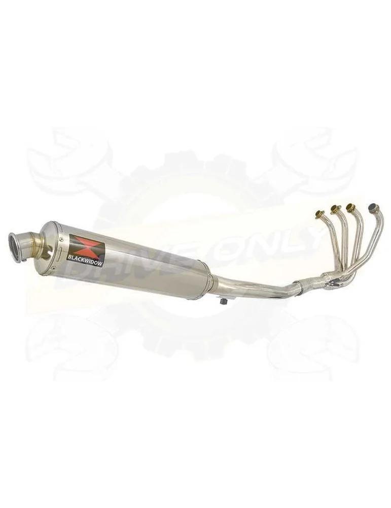 GSX 750 Inazuma Ligne complète & Silencieux Rond En Inox 400mm