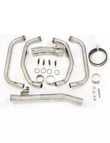 GSX 750 Inazuma Ligne complète & Silencieux Rond En Inox 300mm