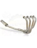 GSX750F GSX 750 F 1989-1997 4-1 Ligne complète & Silencieux Rond En Inox 400mm