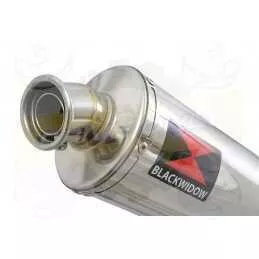 GSX 750 Inazuma Tube de raccord et Silencieux Rond En Inox 300mm