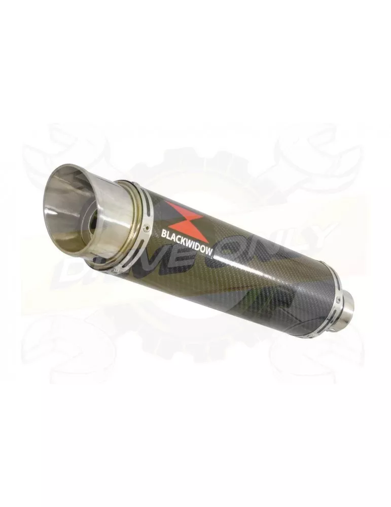 GSF 1200 GSF1200 Bandit 1995-2006 Tube de raccord et Silencieux GP Rond En Carbone 360mm