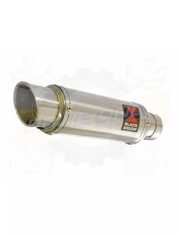GSF 650 GSF650 Bandit 07-16 Tube de raccord et Silencieux Rond GP en Inox 230mm