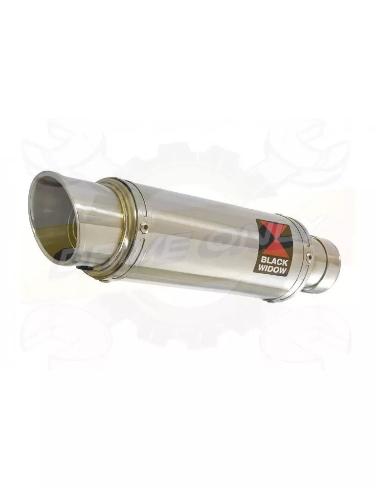 GSF 650 GSF650 Bandit 07-16 Tube de raccord et Silencieux Rond GP en Inox 230mm