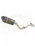 XR125 XR125L 2003-2010 Ligne complète & Silencieux Tri-Oval En Carbone + Carbone 250mm
