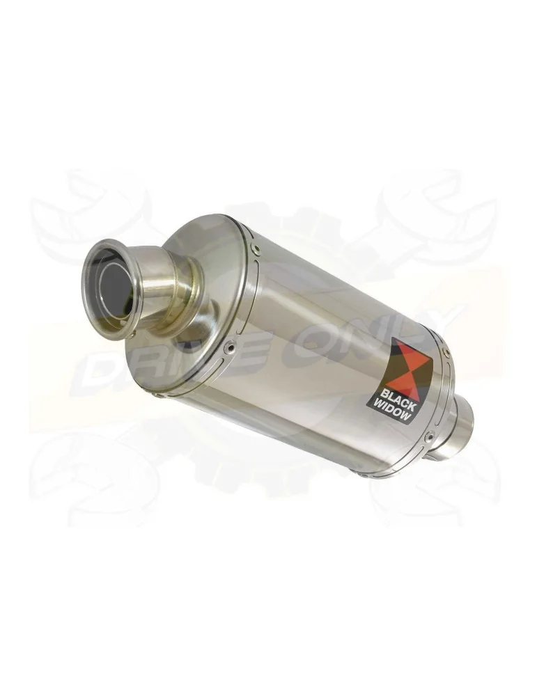 HYOSUNG GT125R GT125 COMET Ligne complète & Silencieux Ovale En Inox 230mm