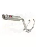 HONDA XL125 VARADERO (JC49) 08-16 Ligne complète & Silencieux Rond GP Style En Inox 360mm