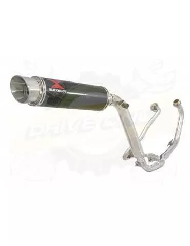HONDA XL125 VARADERO (JC49) 08-16 Ligne complète & Silencieux GP Rond En Carbone 360mm