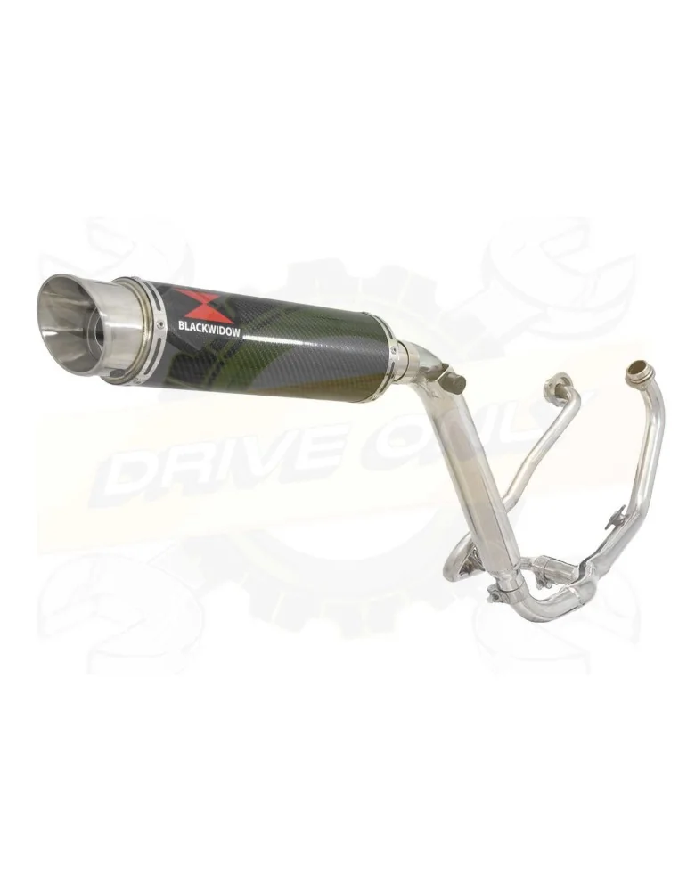 HONDA XL125 VARADERO (JC49) 08-16 Ligne complète & Silencieux GP Rond En Carbone 360mm