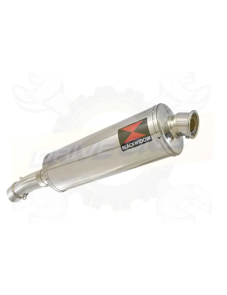 F650 GS Exhaust tube de raccord + Ovale Stainless Silencieux 400mm