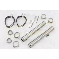 CB1100 X11 4-2 Tube de raccords et Silencieux Hexagonale Carbone 300mm