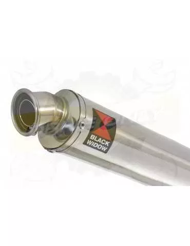 CB500F CB500X CBR500R Tube de raccord & Silencieux Rond Inox 350mm