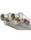 CBR 1000 F CBR1000F FK-FX 1989-1999 SC24 4-2 Tube de raccord + Silencieux Ovale Inox 400mm
