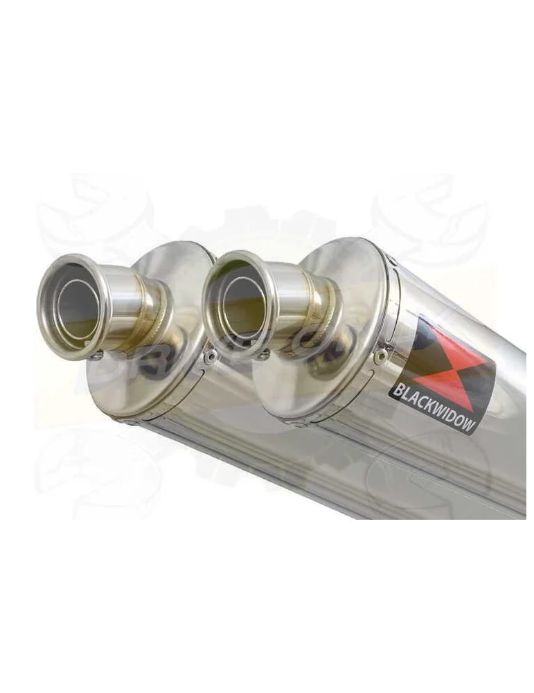 CBR 1000 CBR1000F FH-FJ 1987-1988 SC21 4-2 Exhaust tube de raccords + Rond Stainless Silencieuxs 400mm