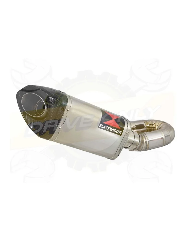​CBR1000RR Fireblade 08-13 Silencieux kit with  tri-oval stainless Silencieux + carbon tip 250mm