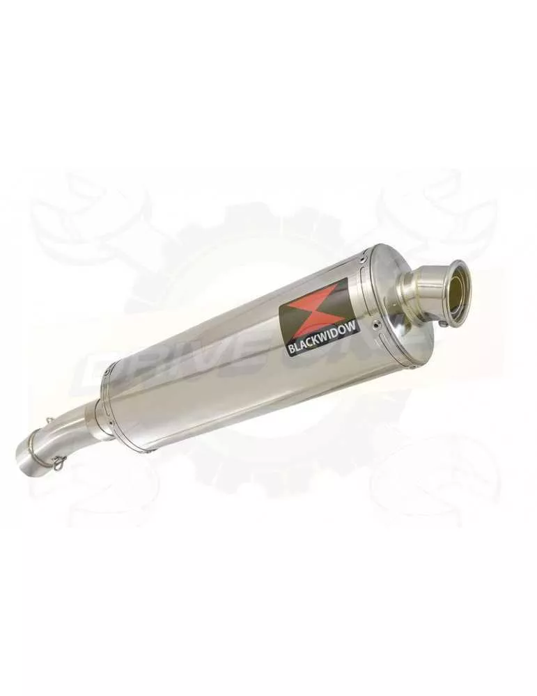 F800 GS Adventure Exhaust tube de raccord + Ovale Stainless Silencieux 400mm